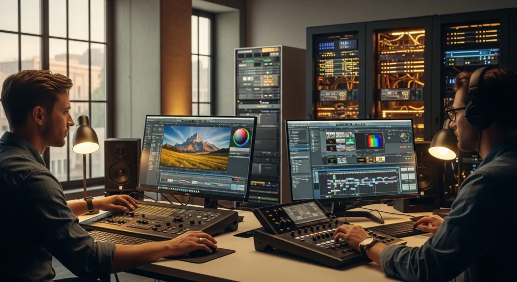 Bin-Locking & Shared Storage: Wie Teams in Avid gleichzeitig schneiden – Schnittwiese Berlin