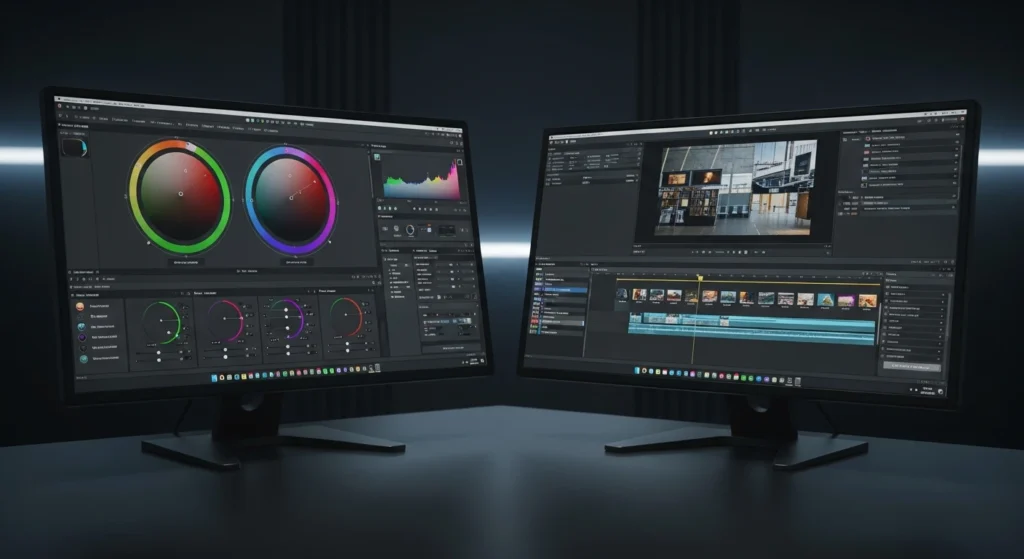 DaVinci Resolve vs. Premiere Pro: Vergleich 2026 – Schnittwiese Berlin